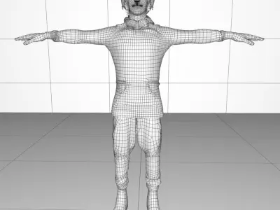 Man 3D model 3D model