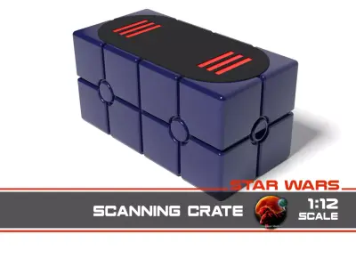 Star Wars Death Star Scanning Crate Free 3D print model
