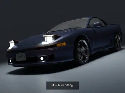 Collection of cars 3D Model Pack