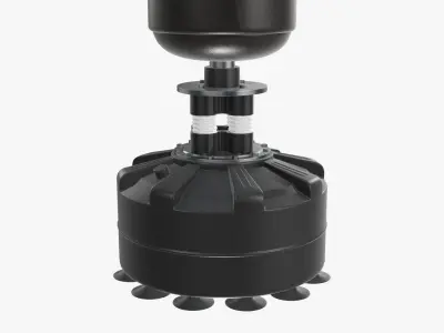 Boxing punch bag standing  3D model