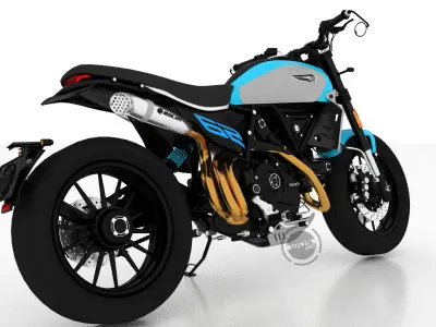 Ducati Scrambler Next Gen 3D model