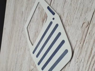 Door for the FMS Jimny 1to6 Suzuki LJ10 LJ80 3D print model