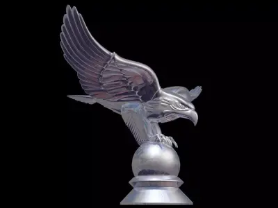 Eagle Chrome 3D model