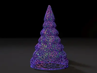 Christmas tree 3D print model get