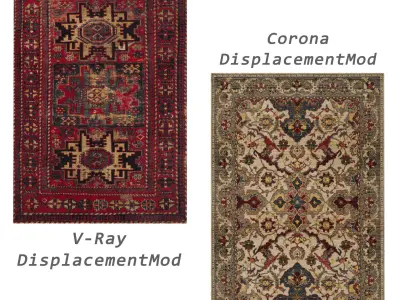 Rugs No 232 Low-poly 3D model
