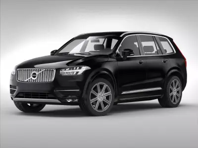 Volvo XC90 2015 3D model