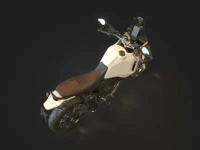 Base model  Ducati Desert X 2022 3D model