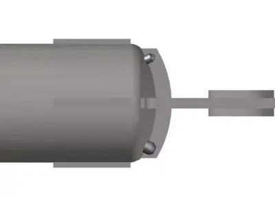 18 Inch Pipeline Pull Head Pull-In Head 3D print model
