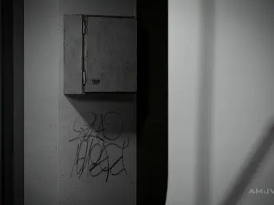 Lighting studio scene for automotive and others  3D model