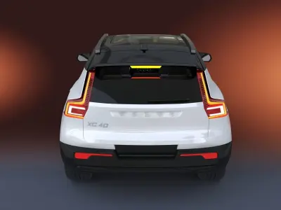 2020 Volvo XC40 Recharge 3D model