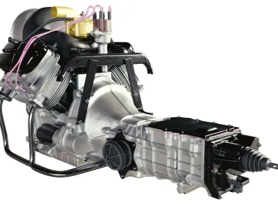 MEMZ-968GE with transmission 3D model