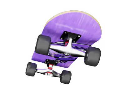 Skateboard 06 3D model