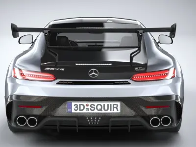 Mercedes AMG GT Black Series 2021 3D model