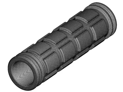 Premium Bike Handle Grip 3D print model