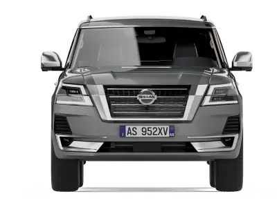 Nissan Patrol Platinum 2021 3D model