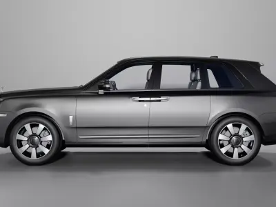 Luxury Full-Size SUV  Ultra Realistic High Detail 3D Model 3D model