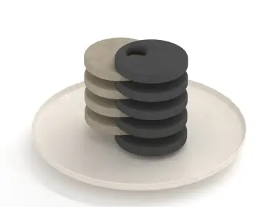 Decorative Tabletop Vase 3D model