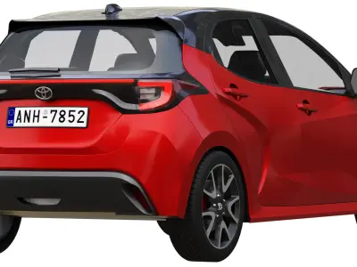 Toyota Yaris 2020 3D model