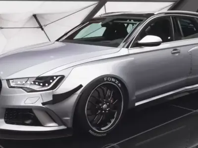 Audi RS6 Avant 2015 Widebody Kit - 3D Printable 3D print model
