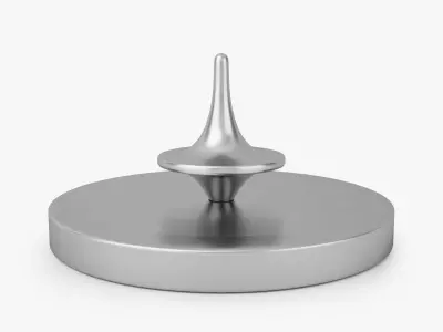 ForeverSpin Metal Spinning Tops 3D model