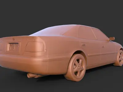 Toyota Chaser Tourer V 3D print model