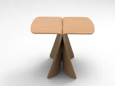Riel Side Table 3D model
