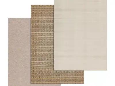 Rug Set 1828 3D model