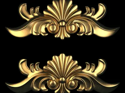 Decorative Ornaments - 05 3D model