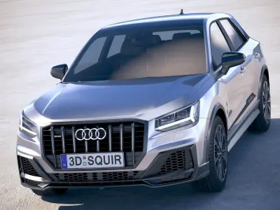 Audi SQ2 2019 3D model