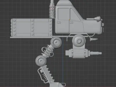 war machine 3D model