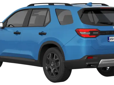 Honda Pilot 2023 3D model