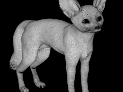 Pending Low-poly 3D model