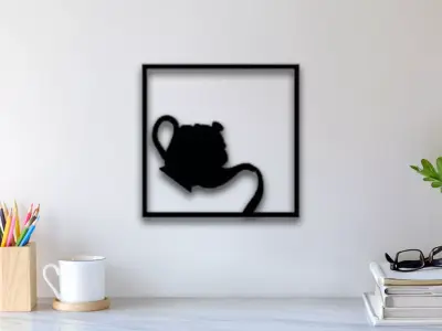 Tea Wall Art 3D print model