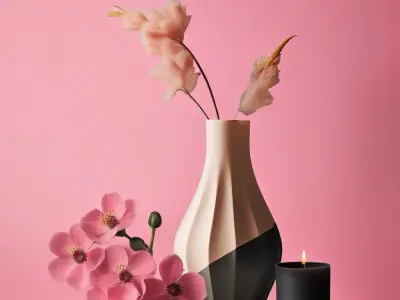 Ascoli Vase for Colourful Decor 3D print model