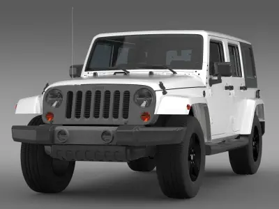 Jeep Wrangler Freedom Edition 3D model