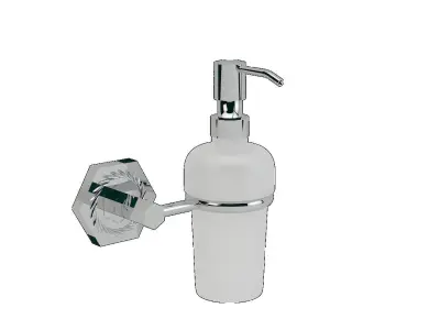 Orchid Spike Liquid Soap Dish 3D model