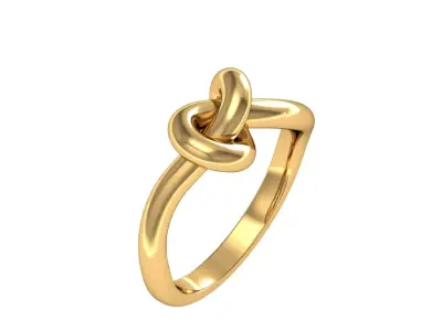 knot ring 3D print model