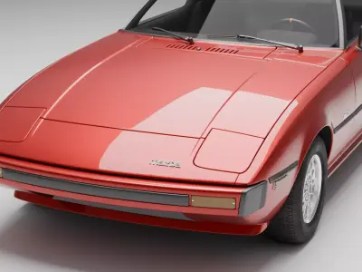 Mazda RX-7 MK1 1978 3D model