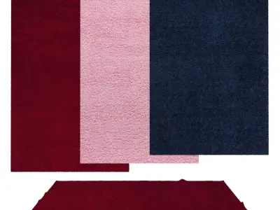 Rugs No 216 Low-poly 3D model