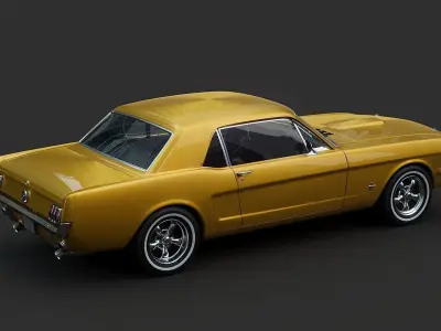 Ford Mustang 1964 3D model