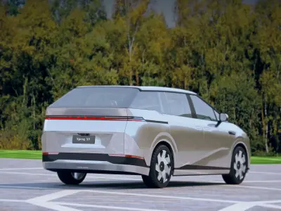 Xpeng X9 2024 3D model