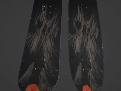 Skateboard 3D model shop