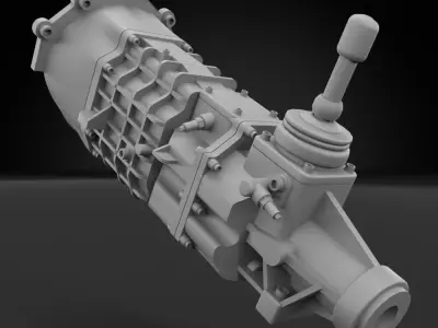 Big Block V8 - Fuel Injected 3D print model