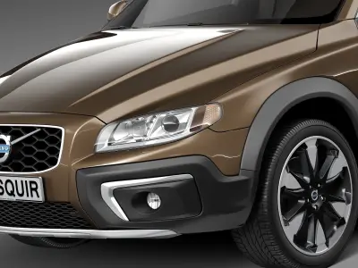 VOLVO XC70 2014 3D model