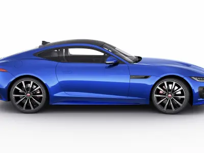 Jaguar F-Type 2020 3D model