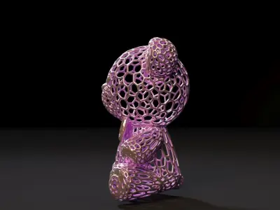 Teddy Bear 3D print model