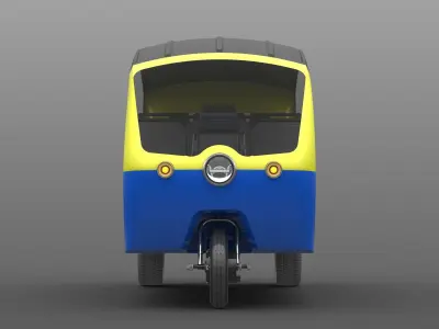 tuk tuk electric 3D model