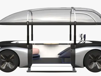 Asahi Kasei AKXY2 Concept Car 3D model