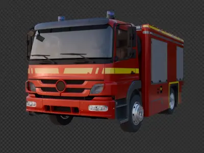 Fire Truck 3D model