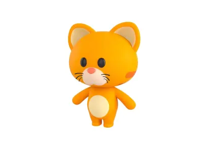 Character006 Cat 3D model